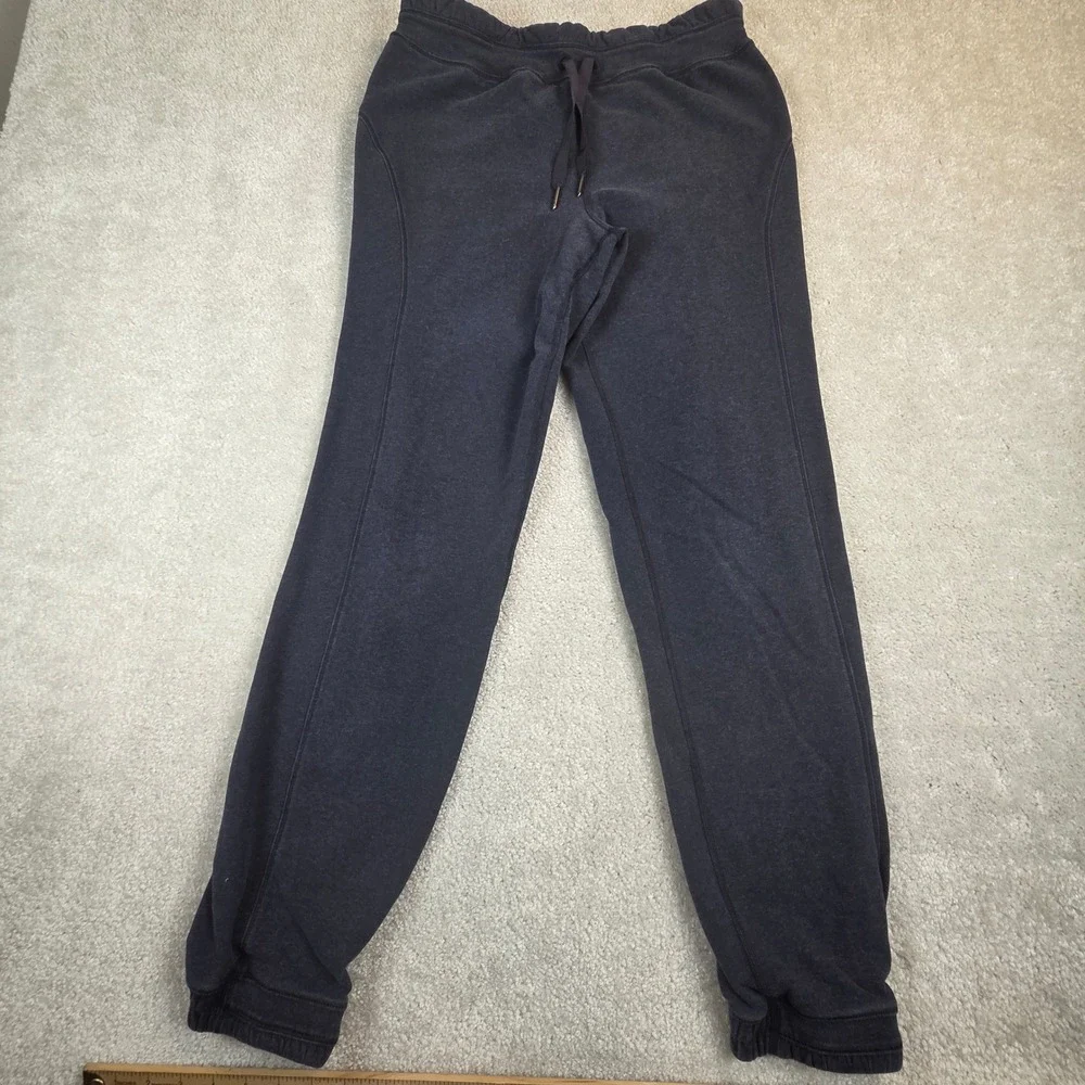 Lululemon Bliss Break Jogger Lot (2) Gray Blue Women's Size 8 Terry Fleece - Picture 2 of 11